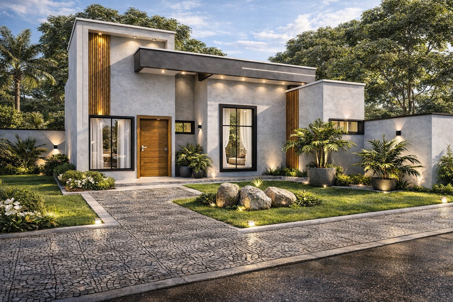 Fachada lote 02 quadra 07